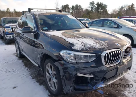 2020 BMW X3 xDrive30I from USA, damaged, VIN 5UXTY5C09L9B39754
